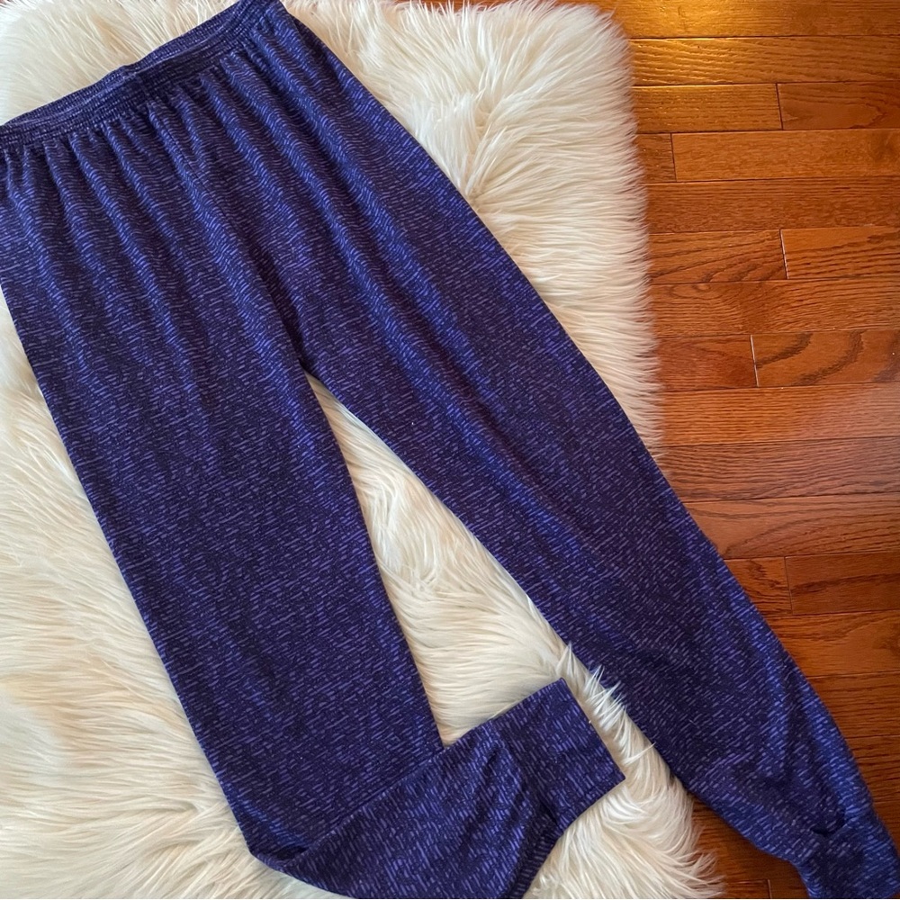 Vintage REI Patterned Joggers Leggings Size Large